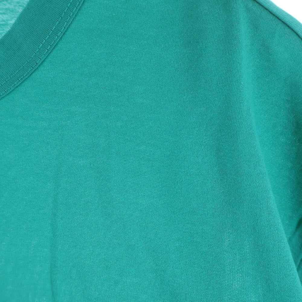 MONCLER(モンクレール) 21SS MAGLIA T-SHIRT ロゴプリント クルーネック 半袖Tシャツ カットソー グリーン G10918C7D910 8390Y