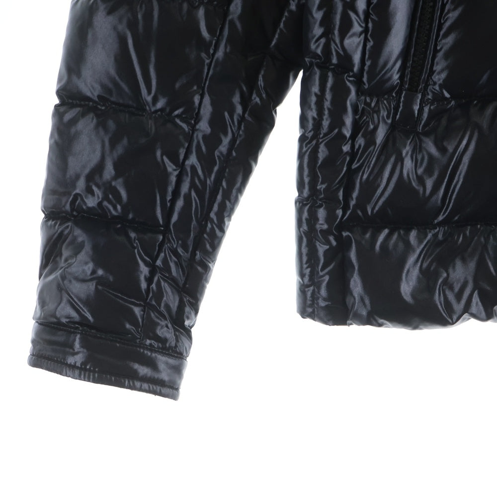 MONCLER(モンクレール) 20AW CAROUX GIUBBOTTO ロゴ ジップアップ ダウンジャケット ブラック F20911A58100 68950