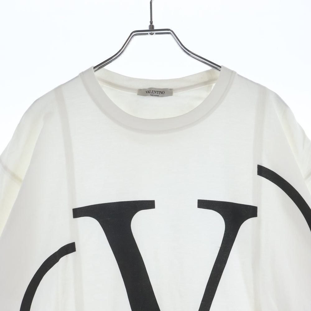 VALENTINO(ヴァレンティノ) 19SS VLOGO SIGNATURE TEE ロゴプリント クルーネック 半袖Tシャツ カットソー ホワイト RV0MG015LIA
