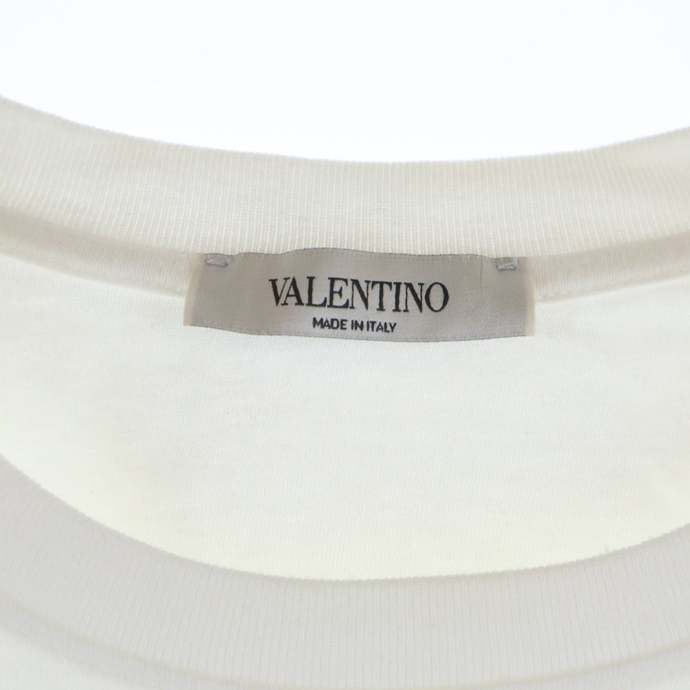 VALENTINO(ヴァレンティノ) 19SS VLOGO SIGNATURE TEE ロゴプリント クルーネック 半袖Tシャツ カットソー ホワイト RV0MG015LIA
