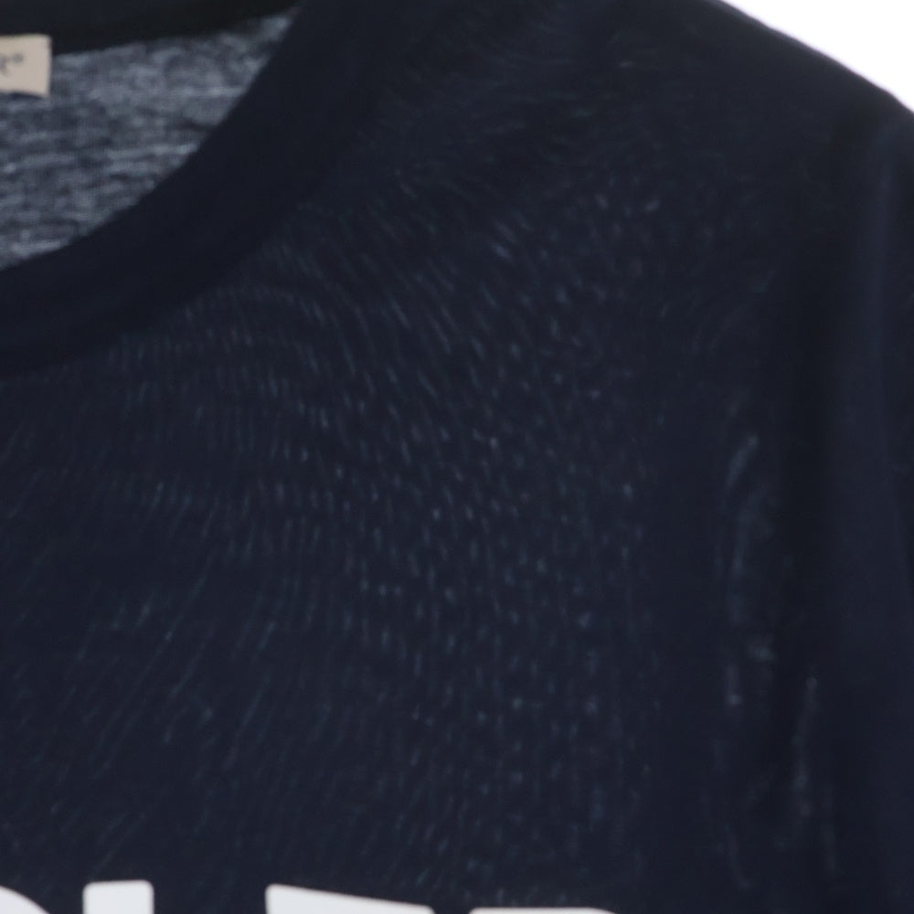 MONCLER(モンクレール) 21SS MAGLIA T-SHIRT ロゴプリント クルーネック 半袖Tシャツ カットソー ネイビー G10918C7D910 8390Y