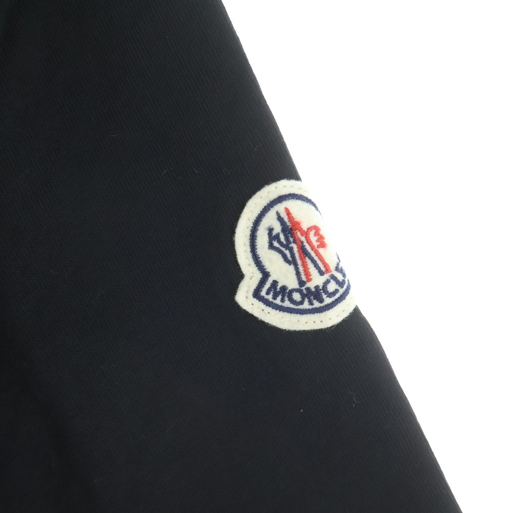 MONCLER(モンクレール) 21AW MAGLIA T-SHIRT マグリア ネックロゴ 半袖Tシャツ カットソー ブラック G20918C00025 8390T