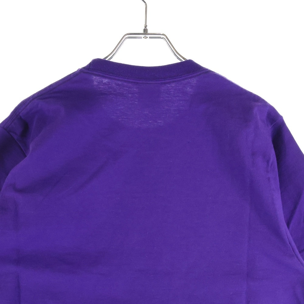 SUPREME(シュプリーム) 20AW Cross Box Logo Tee クロスボックスロゴ プリント 半袖Tシャツ カットソー パープル