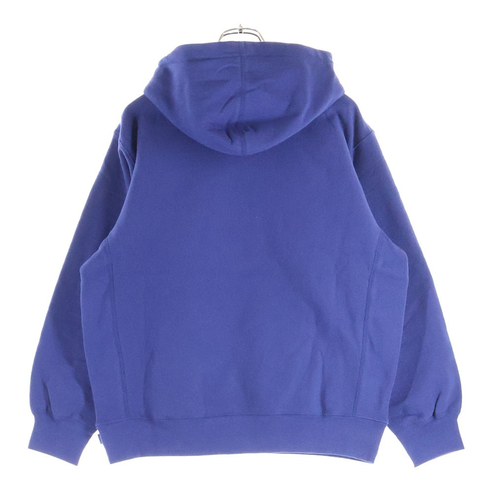 SUPREME(シュプリーム) 21SS ×KAWS Chalk Logo Hooded Sweatshirt カウズ チョーク ボックスロゴ スウェット プルオーバーパーカー ネイビー