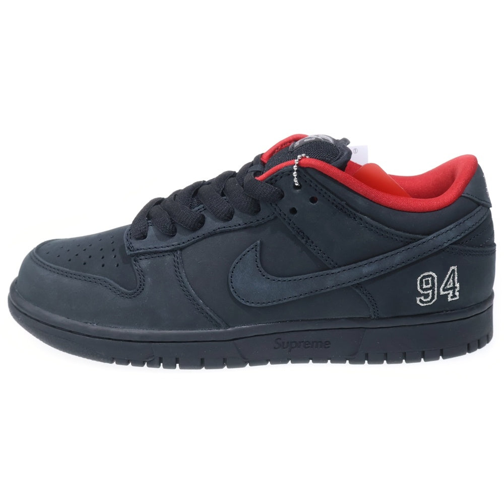 NIKE SB(ナイキエスビー) 25AW ×SUPREME DUNK LOW PRO OG QS シュプリーム ダンク ローカットスニーカー ブラック US9.5/27.5cm HQ8487-001