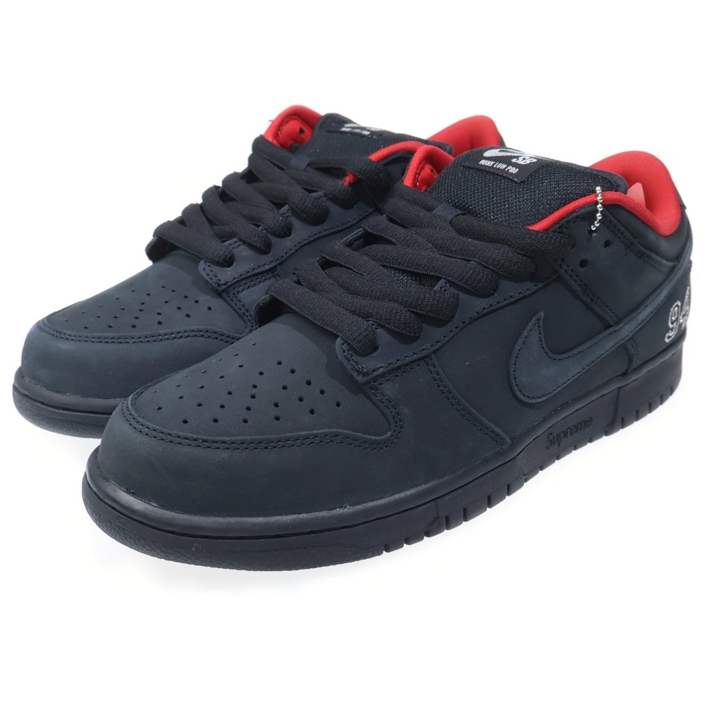 NIKE SB(ナイキエスビー) 25AW ×SUPREME DUNK LOW PRO OG QS シュプリーム ダンク ローカットスニーカー ブラック US9.5/27.5cm HQ8487-001