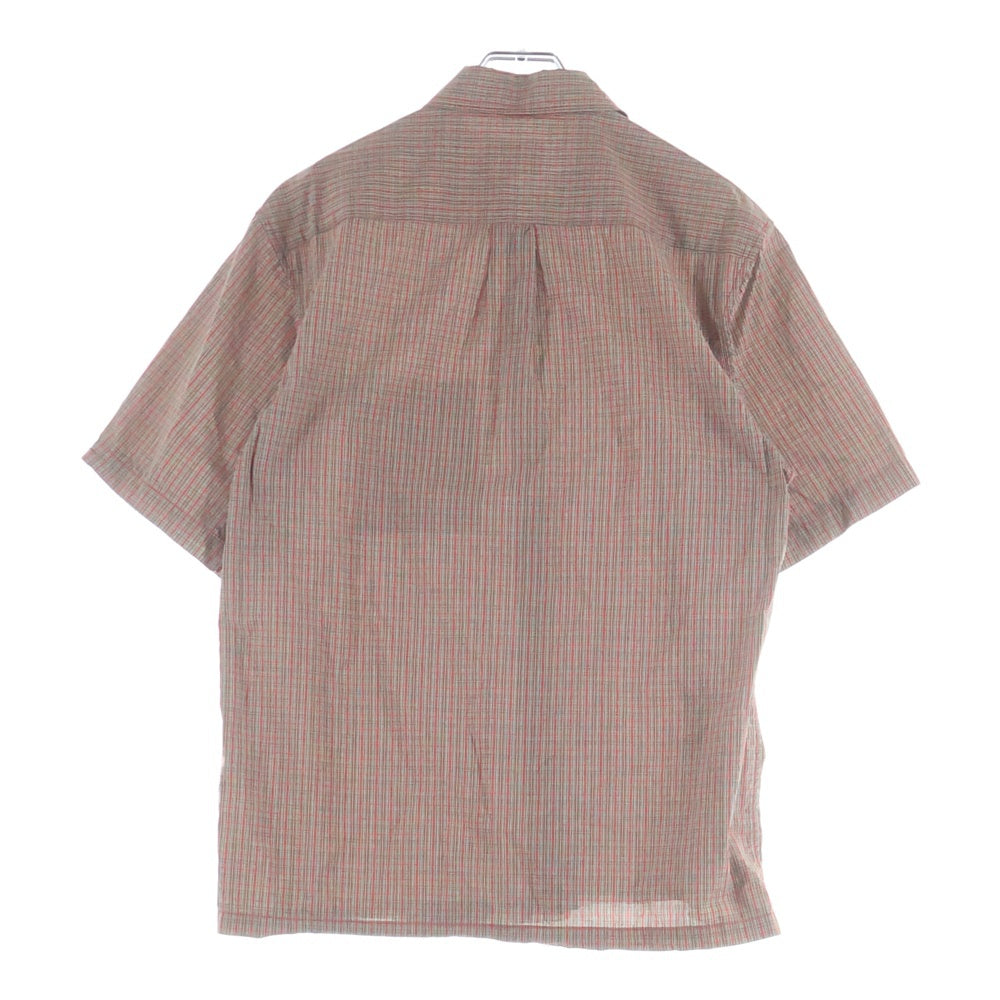 SUPREME(シュプリーム) 19SS Plaid S/S Shirt プレイド ギンガムチェック 半袖シャツ レッド/グリーン