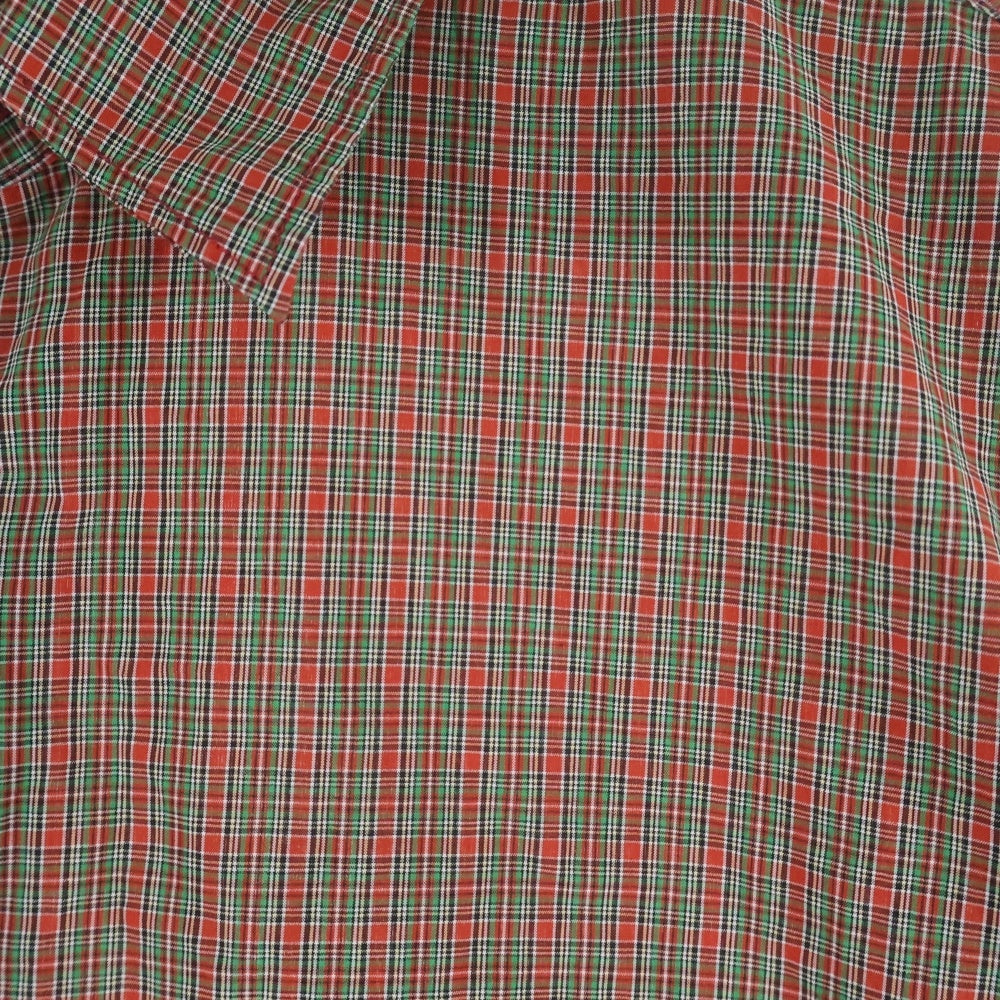SUPREME(シュプリーム) 19SS Plaid S/S Shirt プレイド ギンガムチェック 半袖シャツ レッド/グリーン