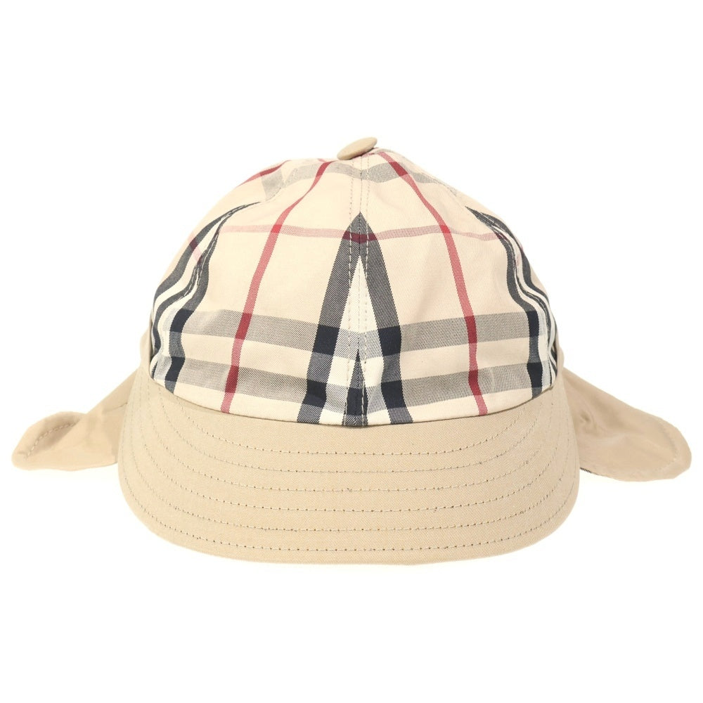 BURBERRY(バーバリー) ×Gosha Rubchinskiy ゴーシャ ラブチンスキー ノヴァチェックキャップ 帽子 ベージュ