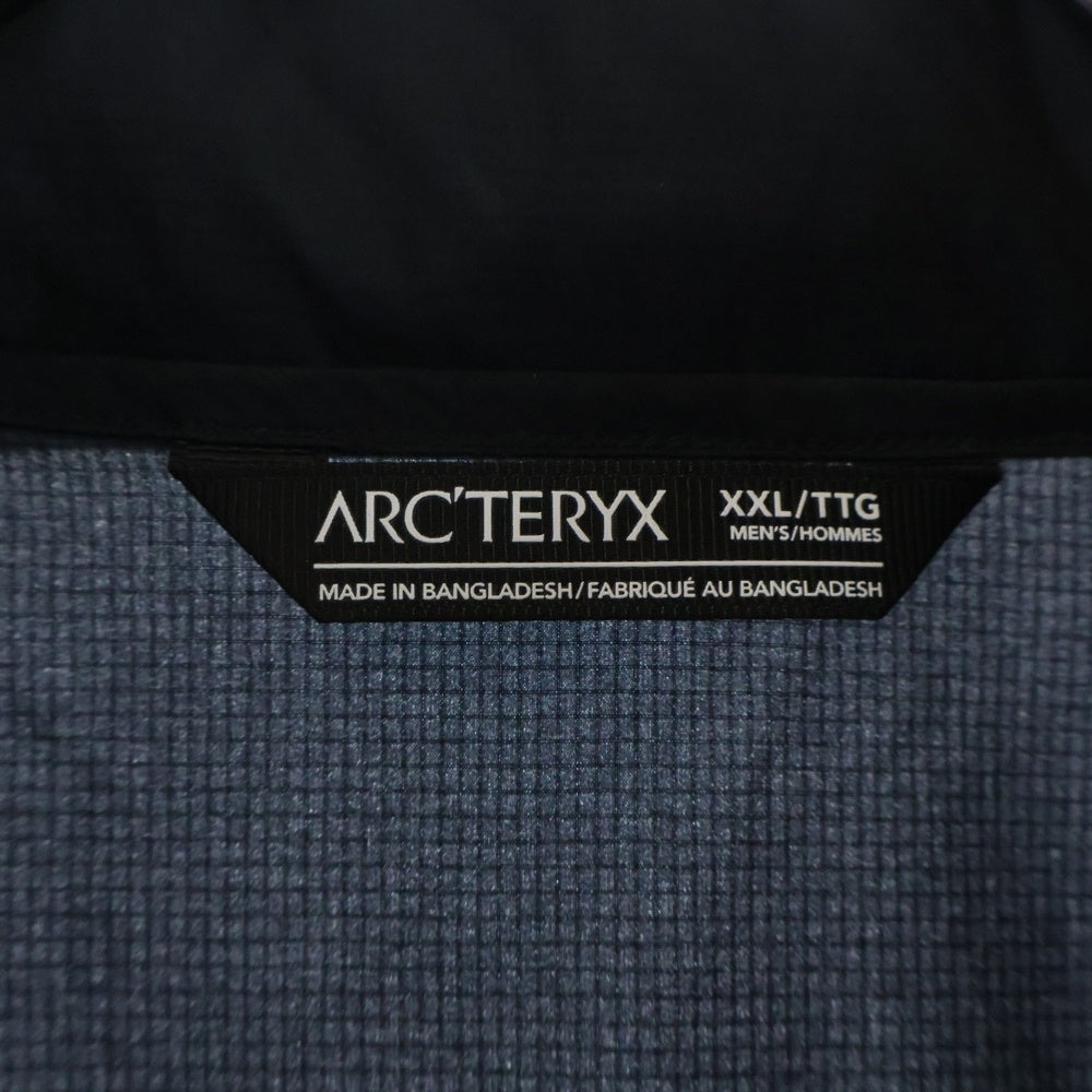 ARC'TERYX(アークテリクス) NODIN JACKET ノディン ジップアップ ナイロン ジャケット ブラック 138150