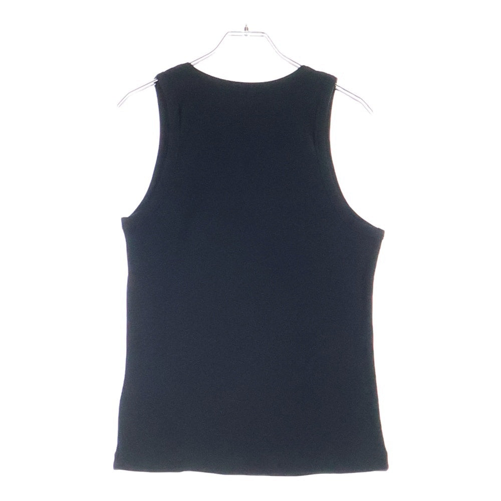DIESEL(ディーゼル) T-ANKY-D Dロゴ スリムフィット ノースリーブ タンクトップ カットソー ブラック A05104 レディース