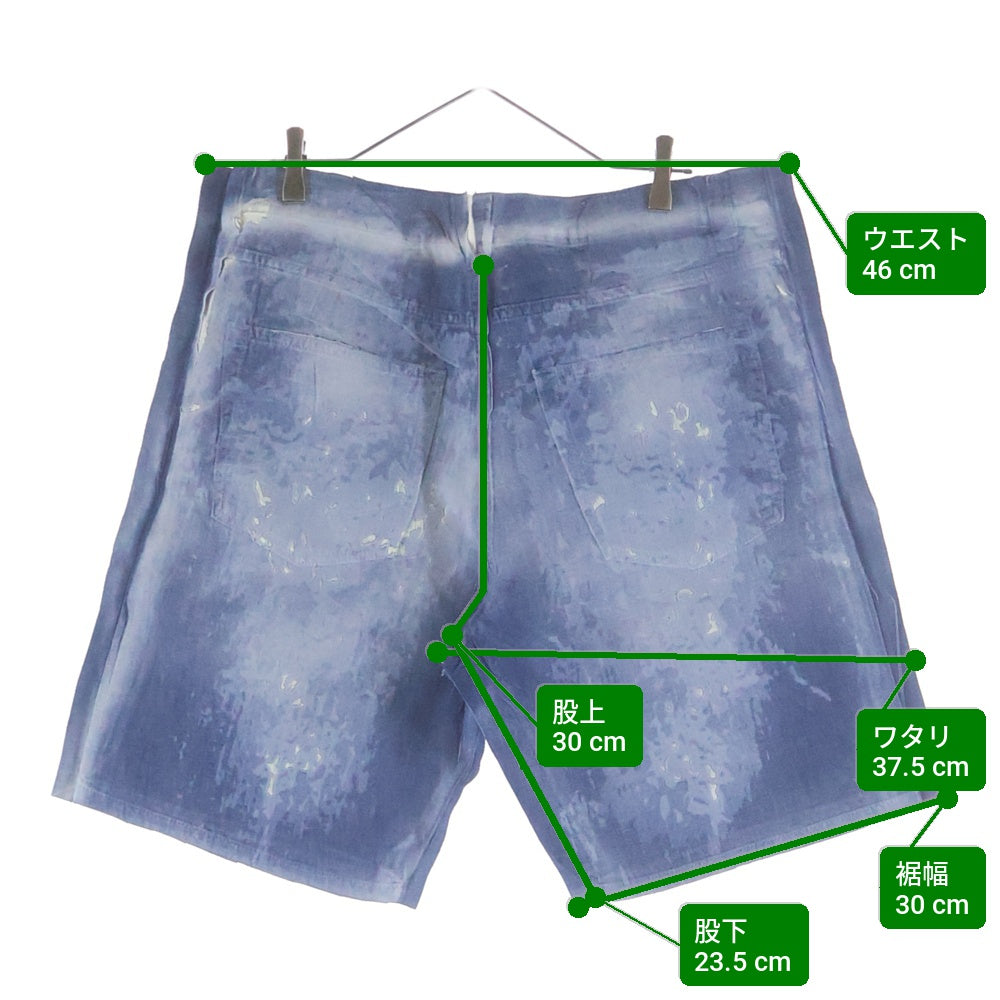 DIESEL(ディーゼル) D-SHORTY-FSE レイヤード ディテール ショーツ ショート デニムパンツ インディゴ A13819