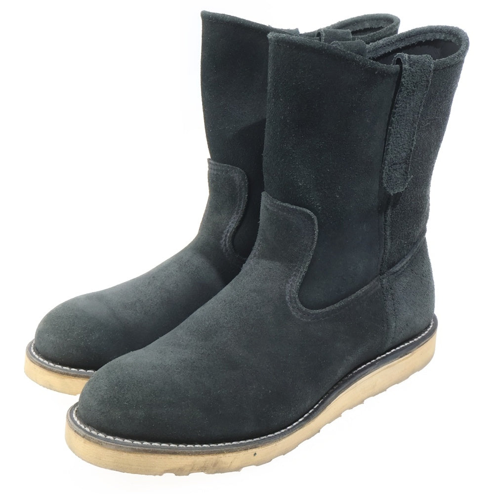 RED WING(レッド ウイング) 8177 BEAMS別注 スウェードレザー ワークブーツ ブラック