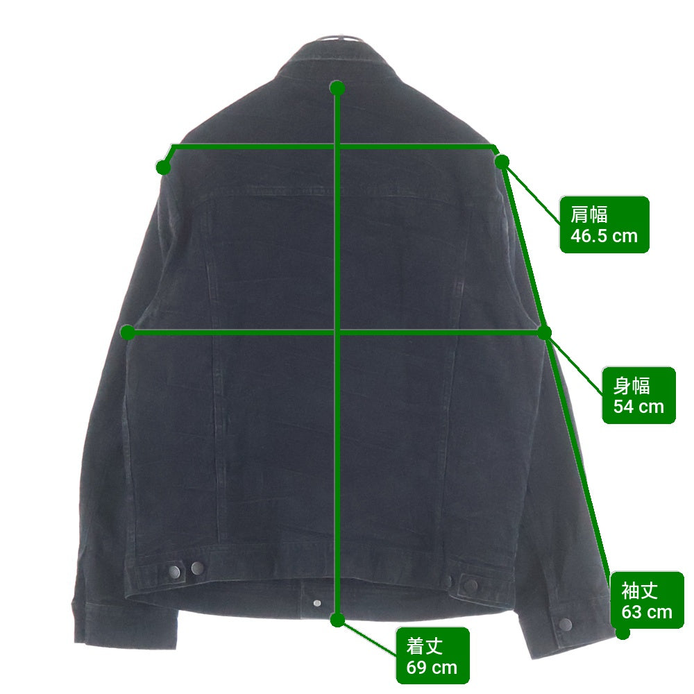 SUPREME(シュプリーム) 17AW 100 Dollar Bill Trucker Jacket ダラービルト 総柄 デニム トラッカージャケット ブラック