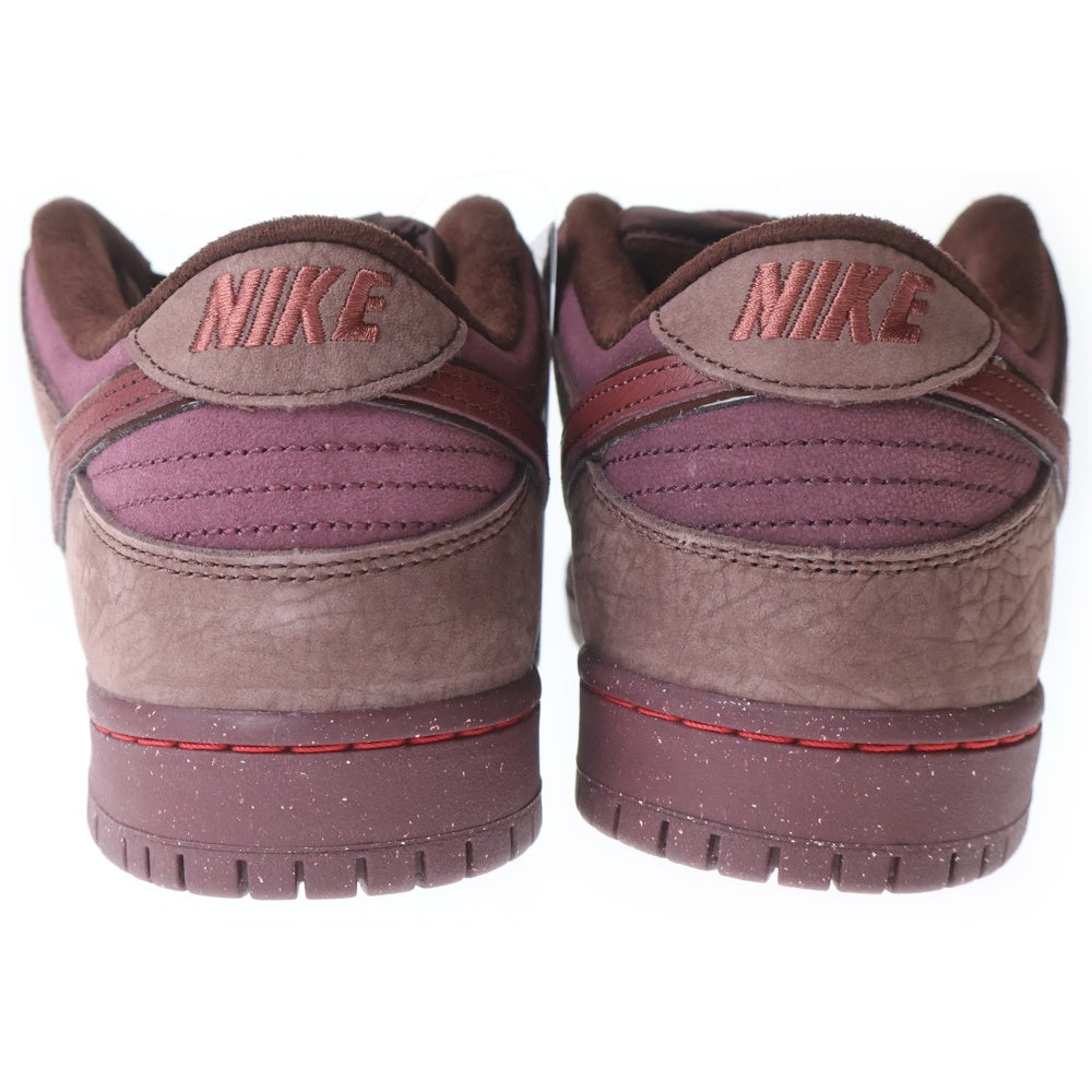 NIKE SB(ナイキエスビー) DUNK LOW PRM ダンクロープレミアム シティ オブ ラブ ローカットスニーカー バーガンディー US10.5/28.5cm FN0619-600