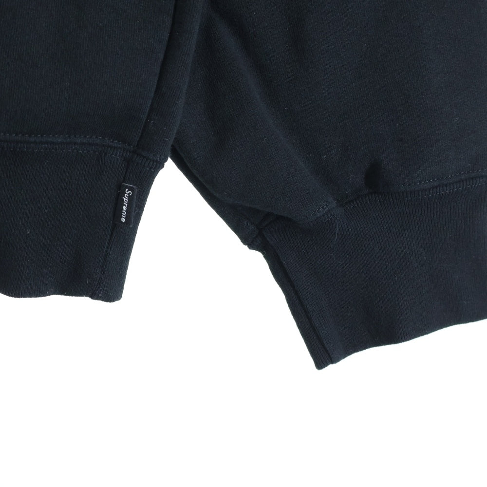 SUPREME(シュプリーム) 24AW Crest Crewneck クレスト クルーネック ロゴ スウェット トレーナー ブラック