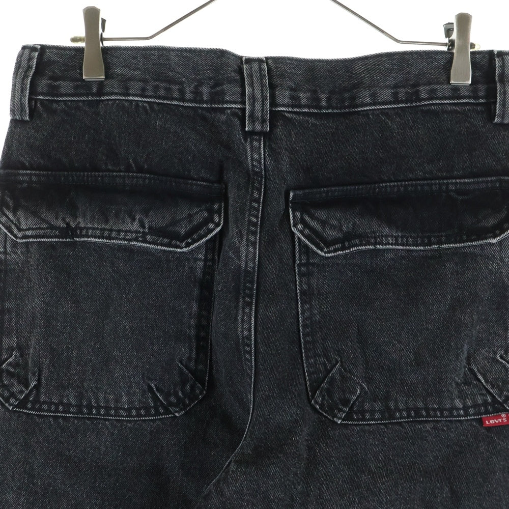 Levi's(リーバイス) STAY LOOSE ステイ ルーズ カーゴ デニムパンツ ブラック PC9-A7368-0006
