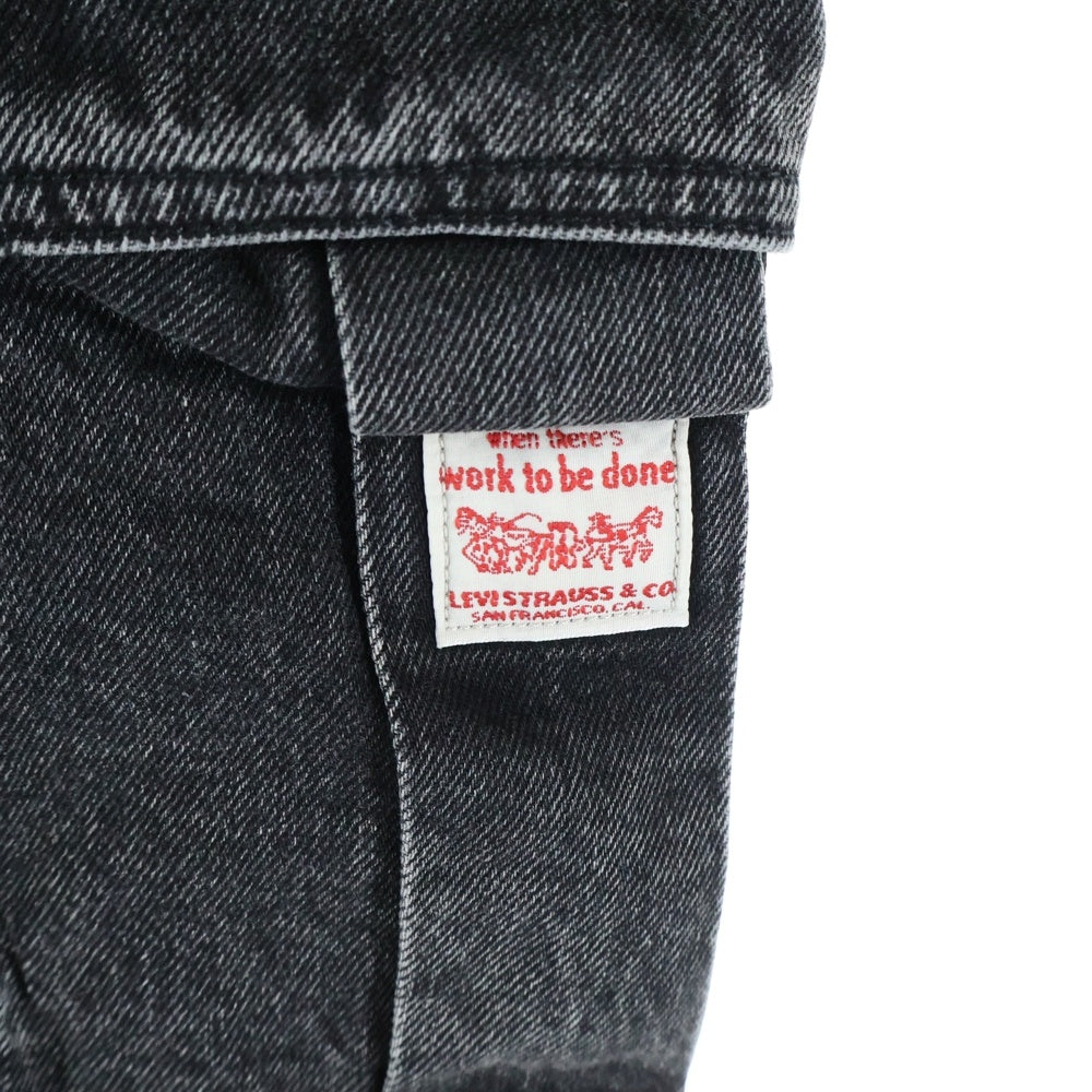 Levi's(リーバイス) STAY LOOSE ステイ ルーズ カーゴ デニムパンツ ブラック PC9-A7368-0006