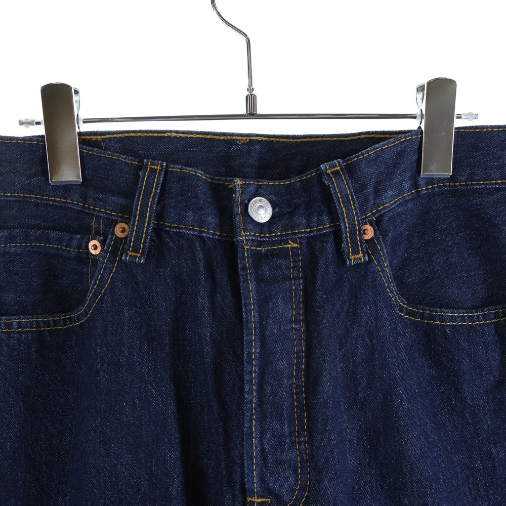 Levi's(リーバイス) 501 ボタンフライ ストレート デニムパンツ インディゴ PC9-00501-0115