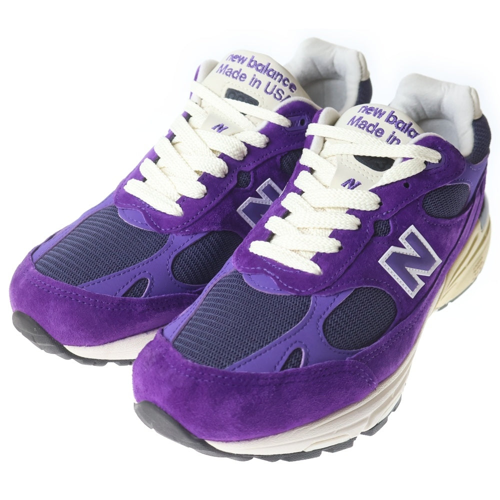 New Balance(ニューバランス) U993PG スエード ローカットスニーカー パープル US9.5/27.5cm
