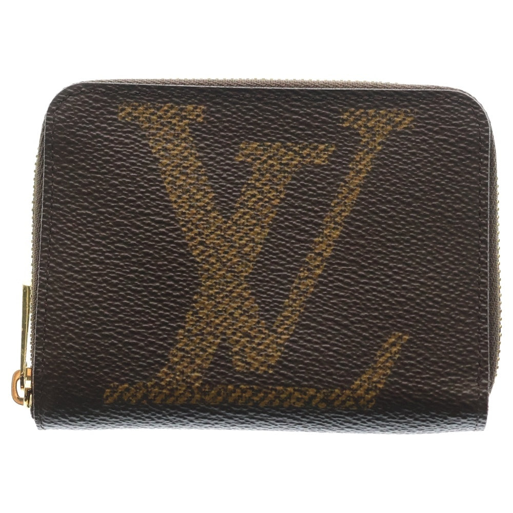 LOUIS VUITTON(ルイヴィトン) モノグラムジャイアント ジッピーパース PVCレザー コインケース 財布 ブラウン M69354 SN1280 レディース