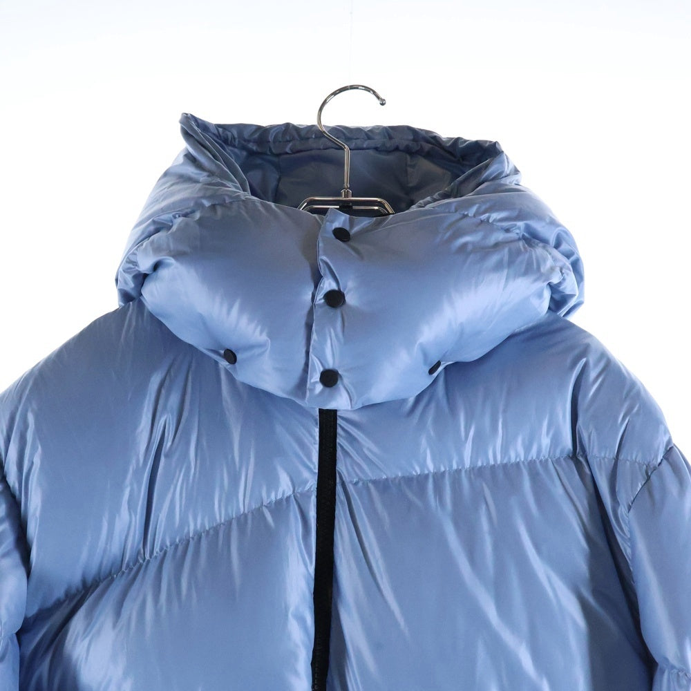 MONCLER(モンクレール) 23AW YONNE GIUBBOTTO フード付き ジップアップ ダウンジャケット ブルー I20911A00042 595ZJ