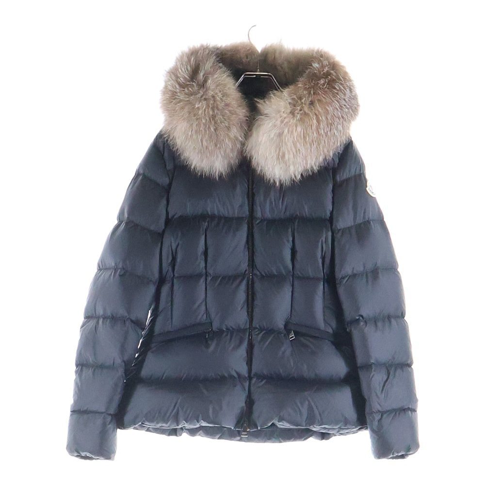 MONCLER(モンクレール) 22AW BOED ファーフーデッド ショートダウンジャケット レディース ブラック H20931A00136 5396Q