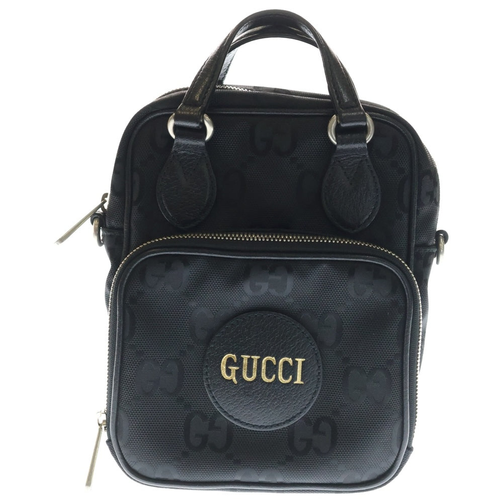 GUCCI(グッチ) OFF THE GRID オフ ザ グリッド ナイロン キャンバス 2WAY ハンドバッグ ショルダーバッグ ブラック 625850 レディース