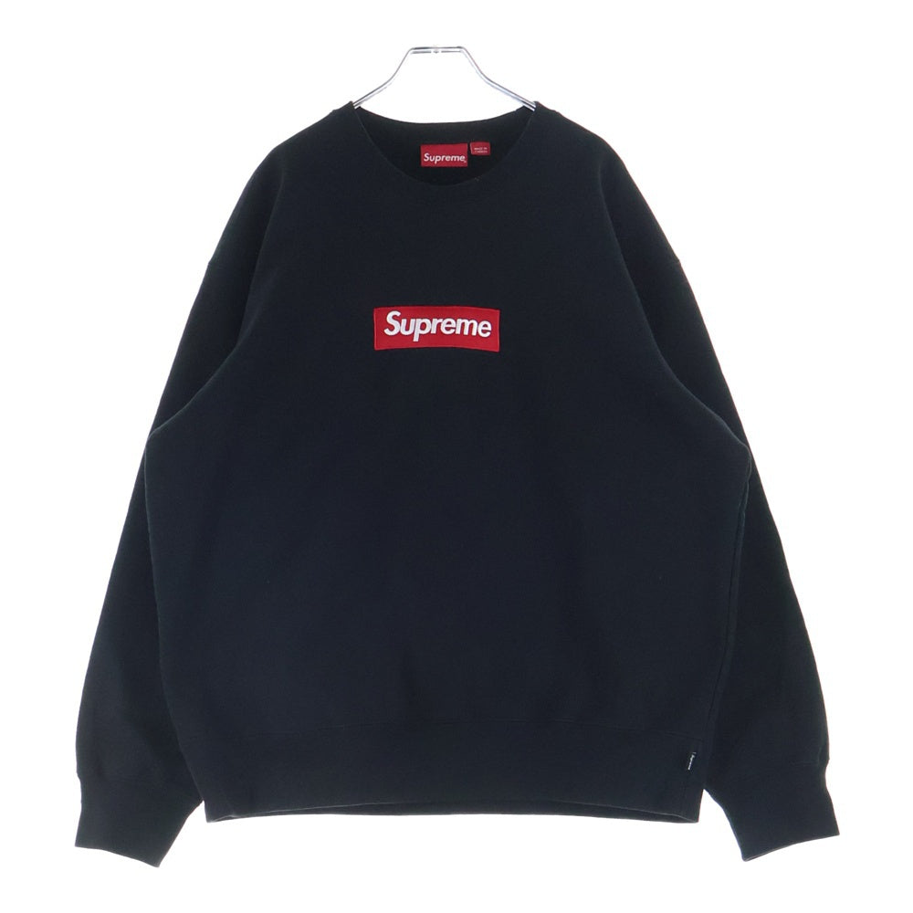 SUPREME(シュプリーム) 22AW Box Logo Crewneck Sweatshirt ボックスロゴ クルーネック スウェットトレーナー ブラック
