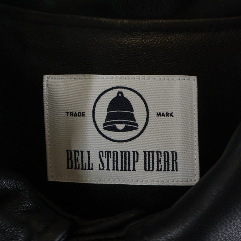 BELL STAMP WEAR(ベルスタンプ ウェア) 25AW CAR JAM V1 カージャム レザー ジャケット ブラック 25F-BSW01
