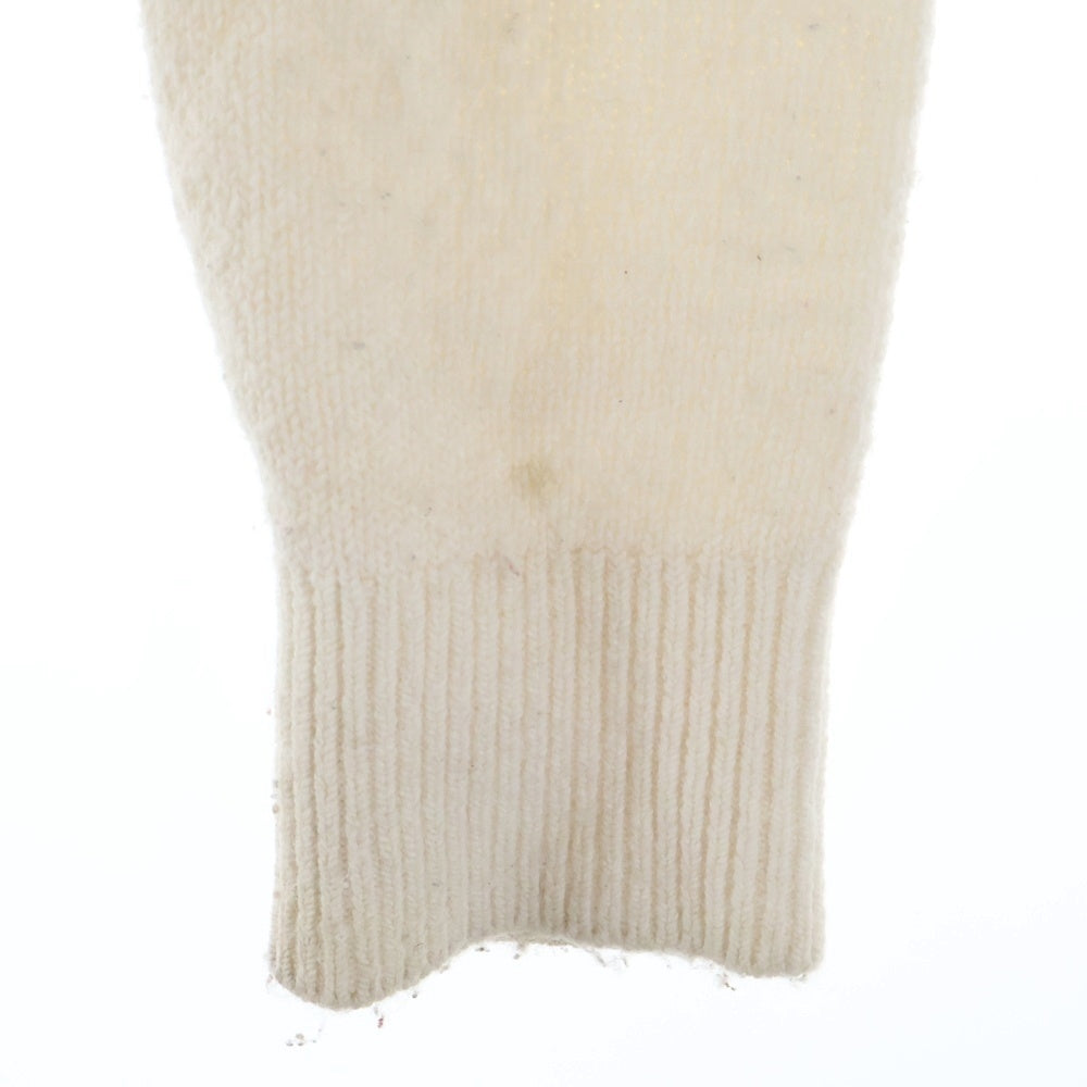 MONCLER(モンクレール) 22AW CARDIGAN TRICOT ウール ニット切替 ナイロン ダウンジャケット ブルゾン ホワイト レディース H20939B00006 M1939