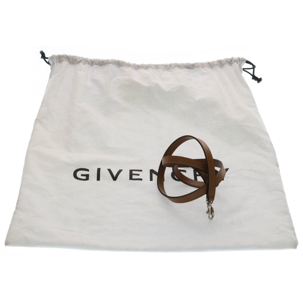 GIVENCHY(ジバンシィ) ホライゾン2Way ミディアム レザー ハンド トートバッグ ブラウン