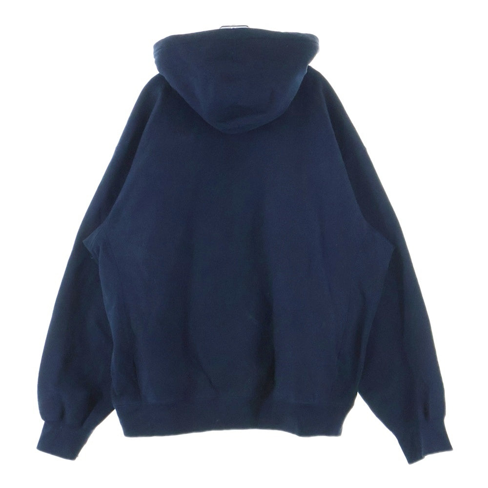 SUPREME(シュプリーム) 25AW Box Logo Hooded Sweatshirt ボックスロゴ フーデッドスウェットシャツ プルオーバーパーカー ネイビー
