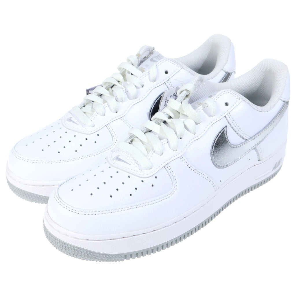 NIKE(ナイキ) AIR FORCE 1 LOW COLOR OF THE MONTH SILVER SWOOSHES エアフォース1 カラー オブ ザ マンス シルバースウッシュ ローカットスニーカー US10/28cm DZ6755-100