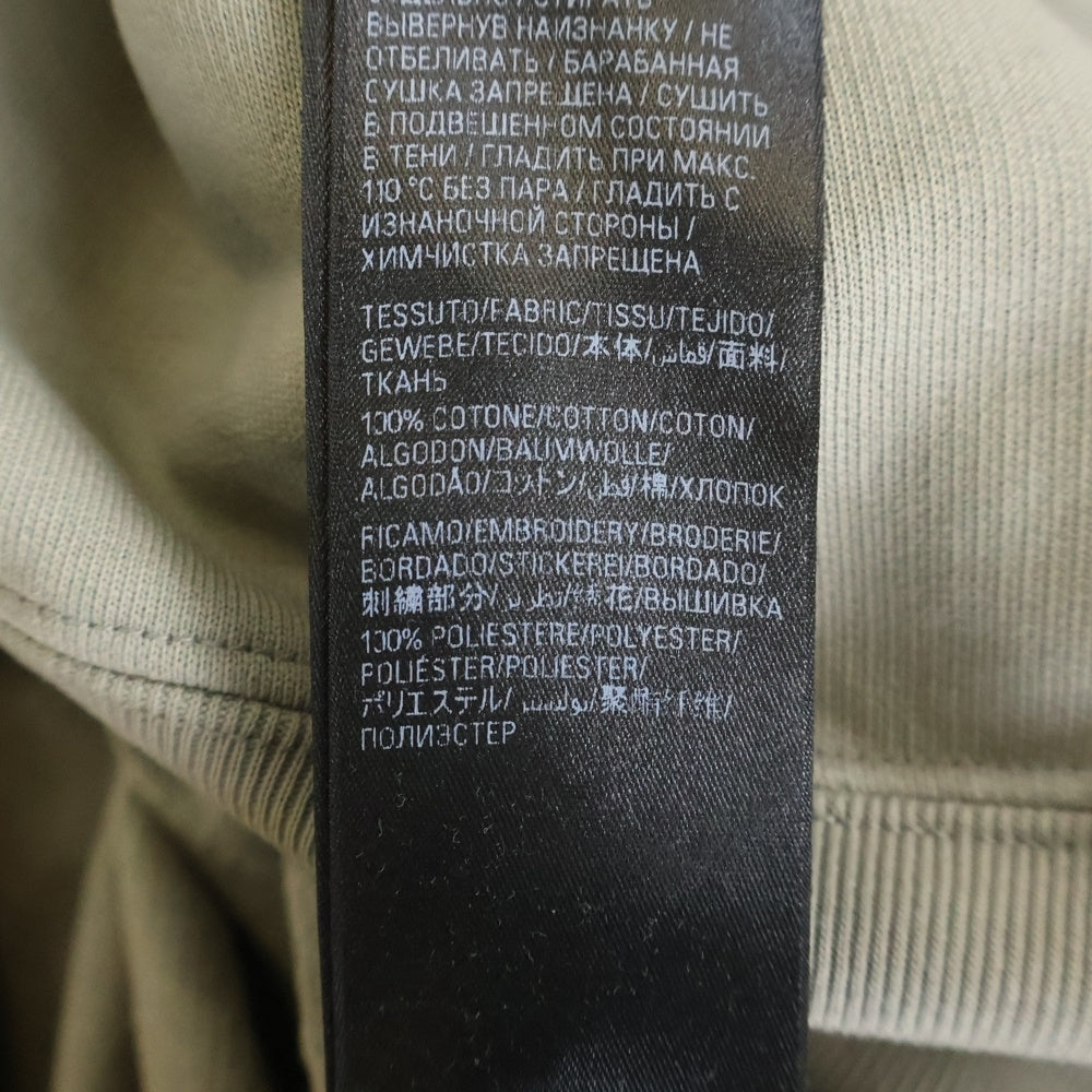 BALENCIAGA(バレンシアガ) ロゴ刺繍 ダメージ加工 スウェット プルオーバーパーカー グレージュ 578135 TOVJ9