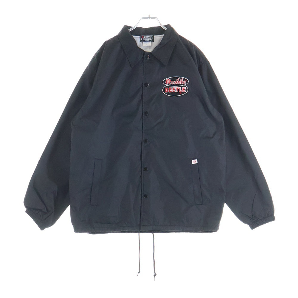 Rconte(アールカンテ) ×OCEANBEETLE COACH JACKET コーチジャケット ブラック