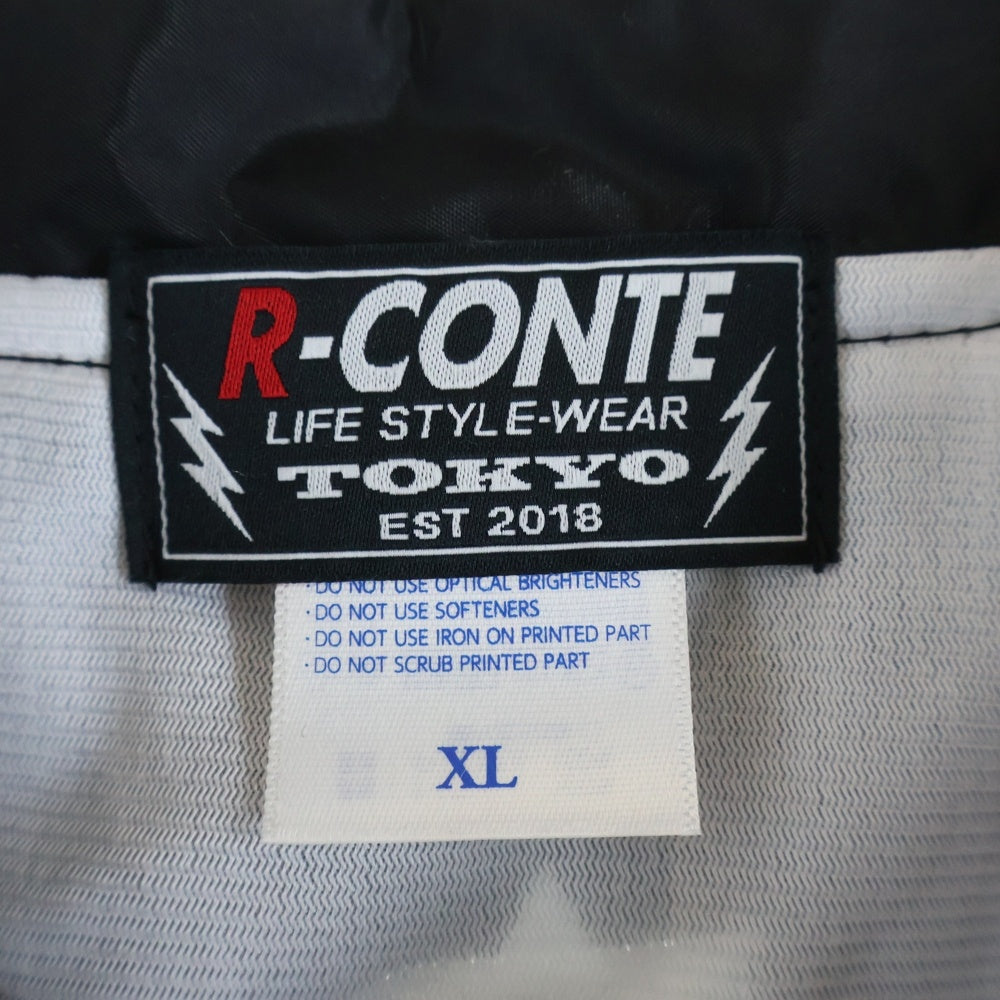 Rconte(アールカンテ) ×OCEANBEETLE COACH JACKET コーチジャケット ブラック