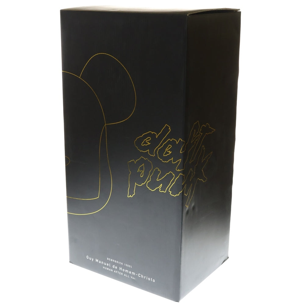 MEDICOM TOY(メディコムトイ) BE@RBRICK 1000% DAFTPUNK ベアブリック ダフトパンク フィギュア 人形 ブラック/ゴールド