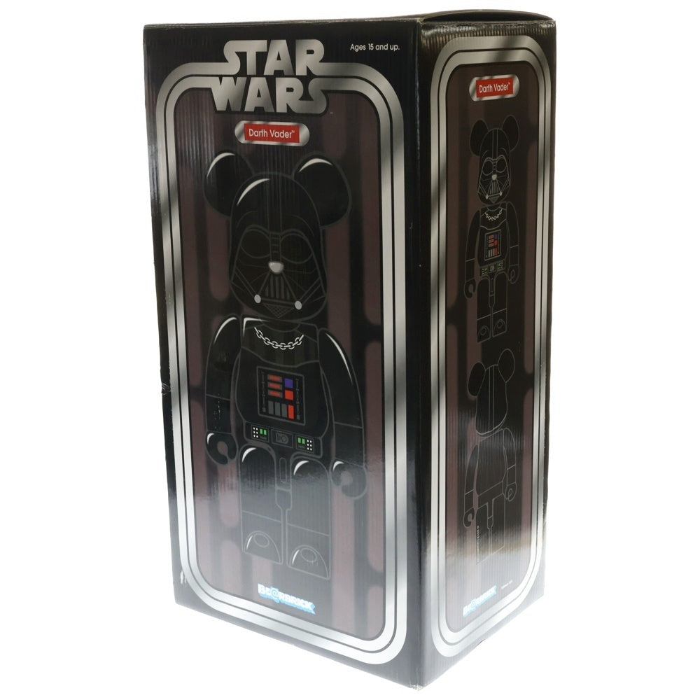 MEDICOM TOY(メディコムトイ) BE@RBRICK STAR WARS DARTH VADER 1000% ベアブリック スターウォーズ ダースベーダー 人形 フィギュア ブラック