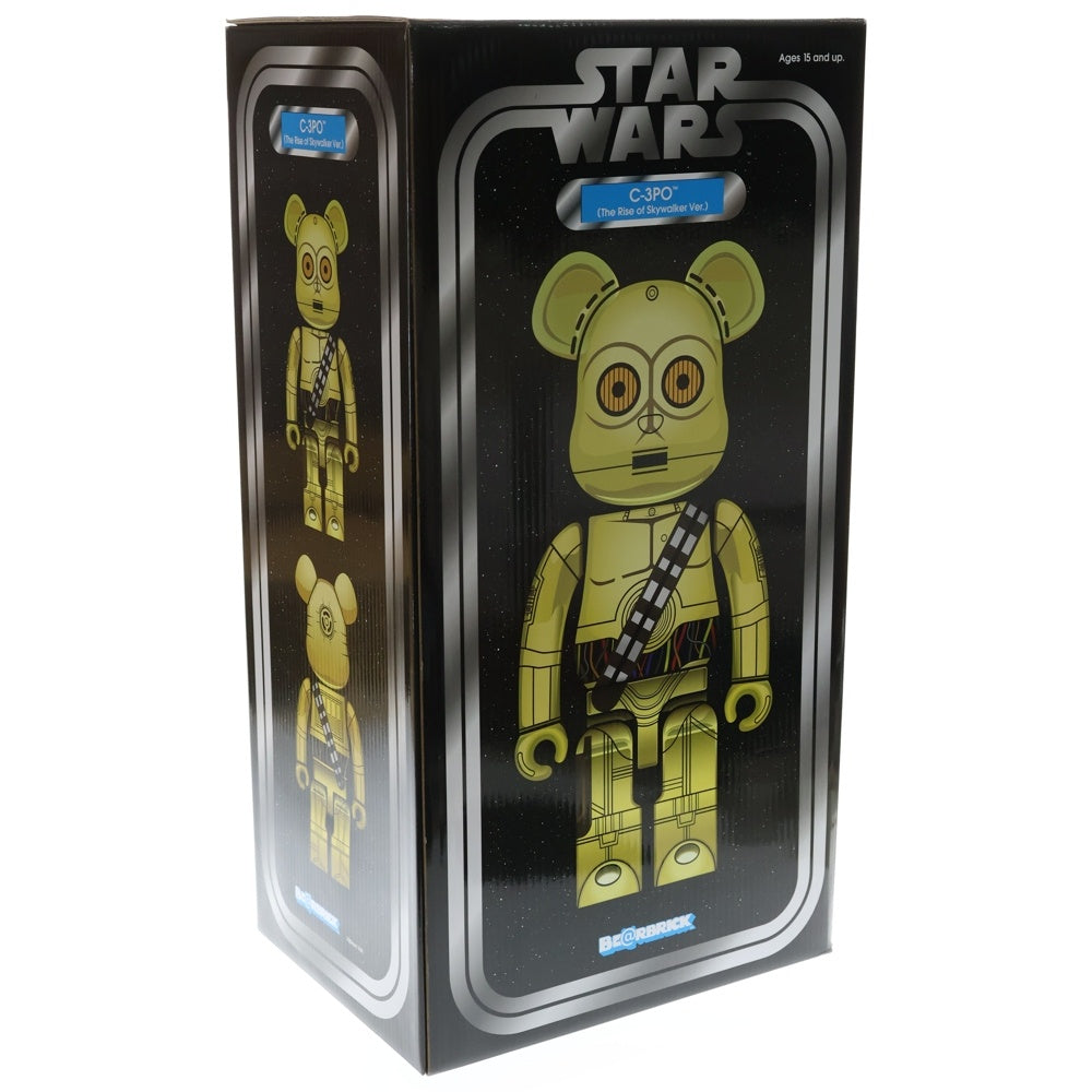 MEDICOM TOY(メディコムトイ) BE@RBRICK C-3PO (The Rise of Skywalker Ver.) 1000% ベアブリック スターウォーズ フィギュア人形 ゴールド