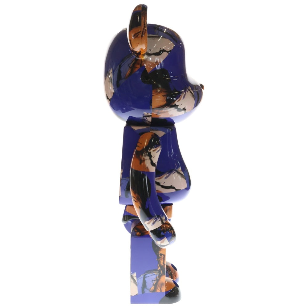 MEDICOM TOY(メディコムトイ) BE@RBRICK Andy Warhol's Muhammad Ali 1000% ベアブリック アンディウォーホル モハメドアリ フィギュア 人形 ブルー
