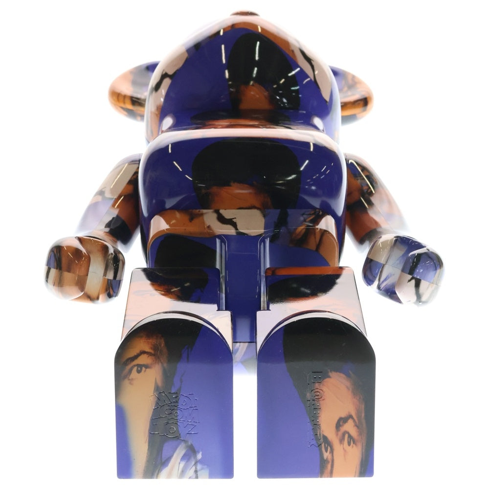 MEDICOM TOY(メディコムトイ) BE@RBRICK Andy Warhol's Muhammad Ali 1000% ベアブリック アンディウォーホル モハメドアリ フィギュア 人形 ブルー