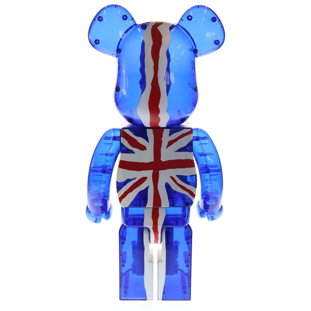 MEDICOM TOY(メディコムトイ) BE@RBRICK Sex Pistols God Save The Queen Clear Ver. 1000% ベアブリック セックス ピストルズ ゴッド セイヴ ザ クイーン クリアバージョン フィギュア 人形