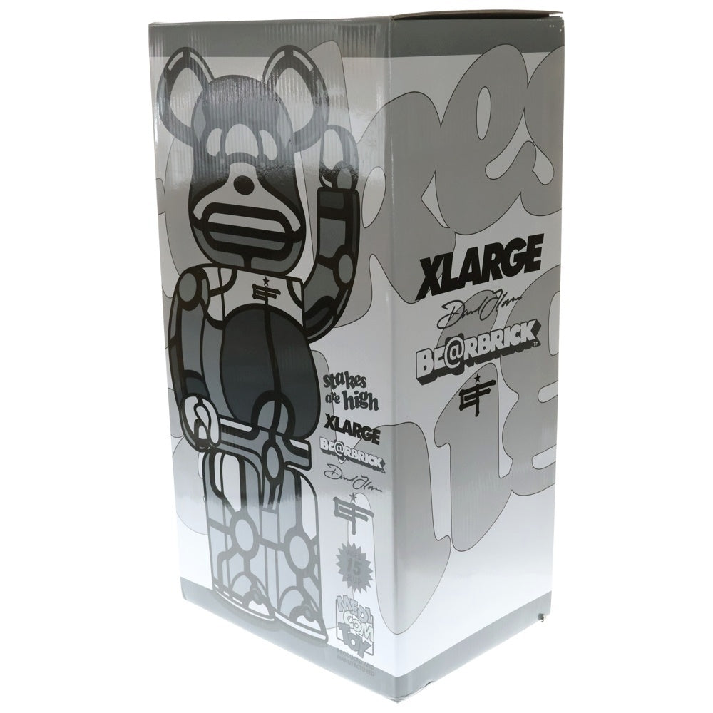 MEDICOM TOY(メディコムトイ) BE@RBRICK XLARGE David Flores BLACK 1000% ベアブリック エクストララージ デイヴィッド フローレス フィギュア 人形 ブラック