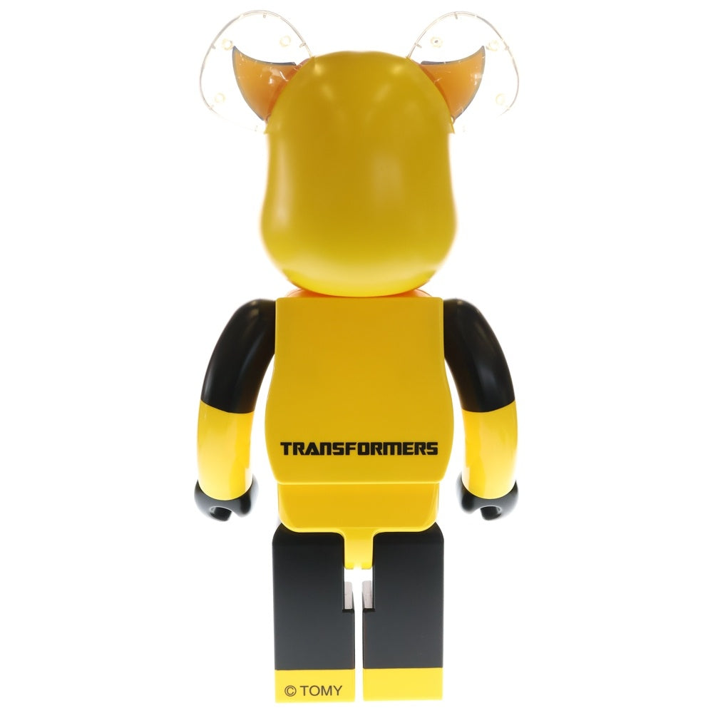 MEDICOM TOY(メディコムトイ) BE@RBRICK BUMBLEBEE 1000% ベアブリック バンブルビー フィギュア人形 イエロー