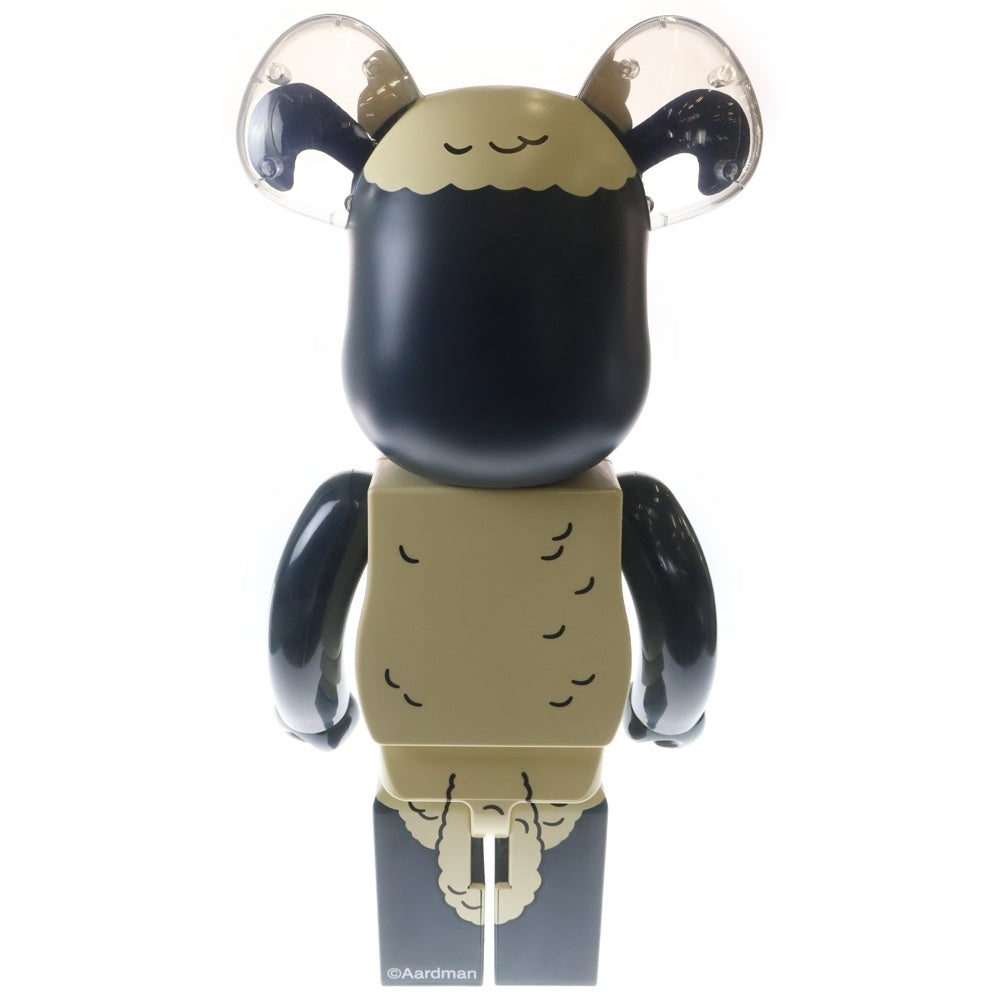 MEDICOM TOY(メディコムトイ) BE@RBRICK SHAUN ベアブリック 羊のショーン フィギュア 人形 ホワイト/ブラック