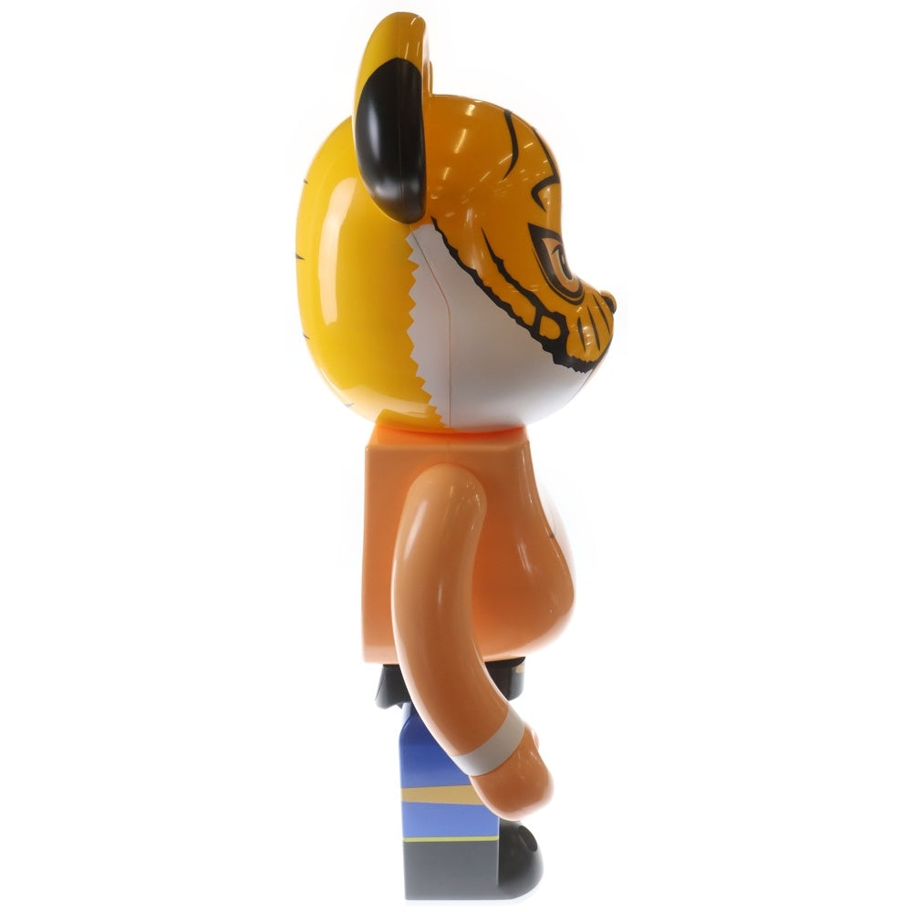 MEDICOM TOY(メディコムトイ) BE@RBRICK First Generation Tiger Mask 1000% ベアブリック フィギュア 人形 イエロー/ベージュ
