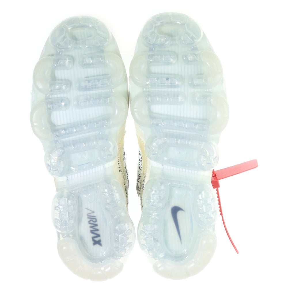 NIKE(ナイキ) ×OFF-WHITE THE 10 AIR VAPORMAX FK オフホワイト ザテン エアヴェイパーマックス フライニット ローカットスニーカー ホワイト US9/27cm AA3831-100