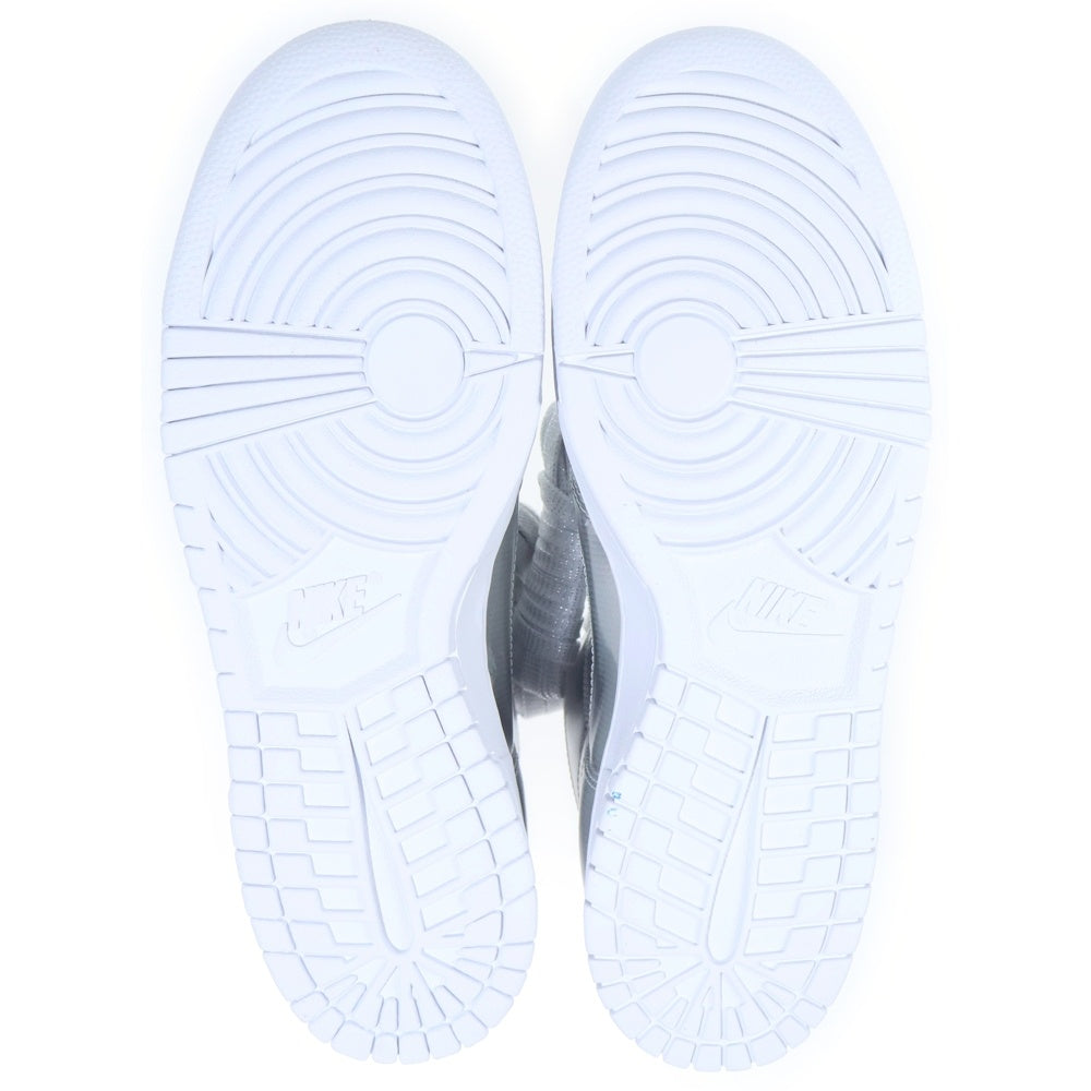 NIKE(ナイキ) ×CLOT DUNK HIGH SILVER クロット ダンク ハイカットスニーカー シルバー US9/27cm DH4444-900