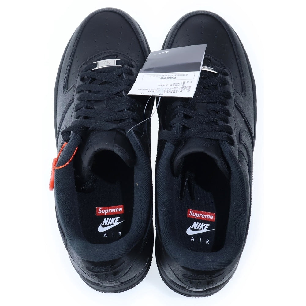 NIKE(ナイキ) ×SUPREME AIR FORCE 1 LOW SP シュプリーム エアフォース1 ローカットスニーカー ブラック US9/27cm CU9225-001